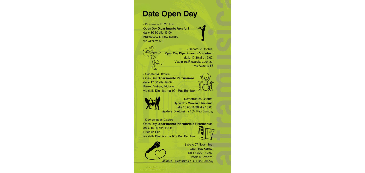 Date Open Day 